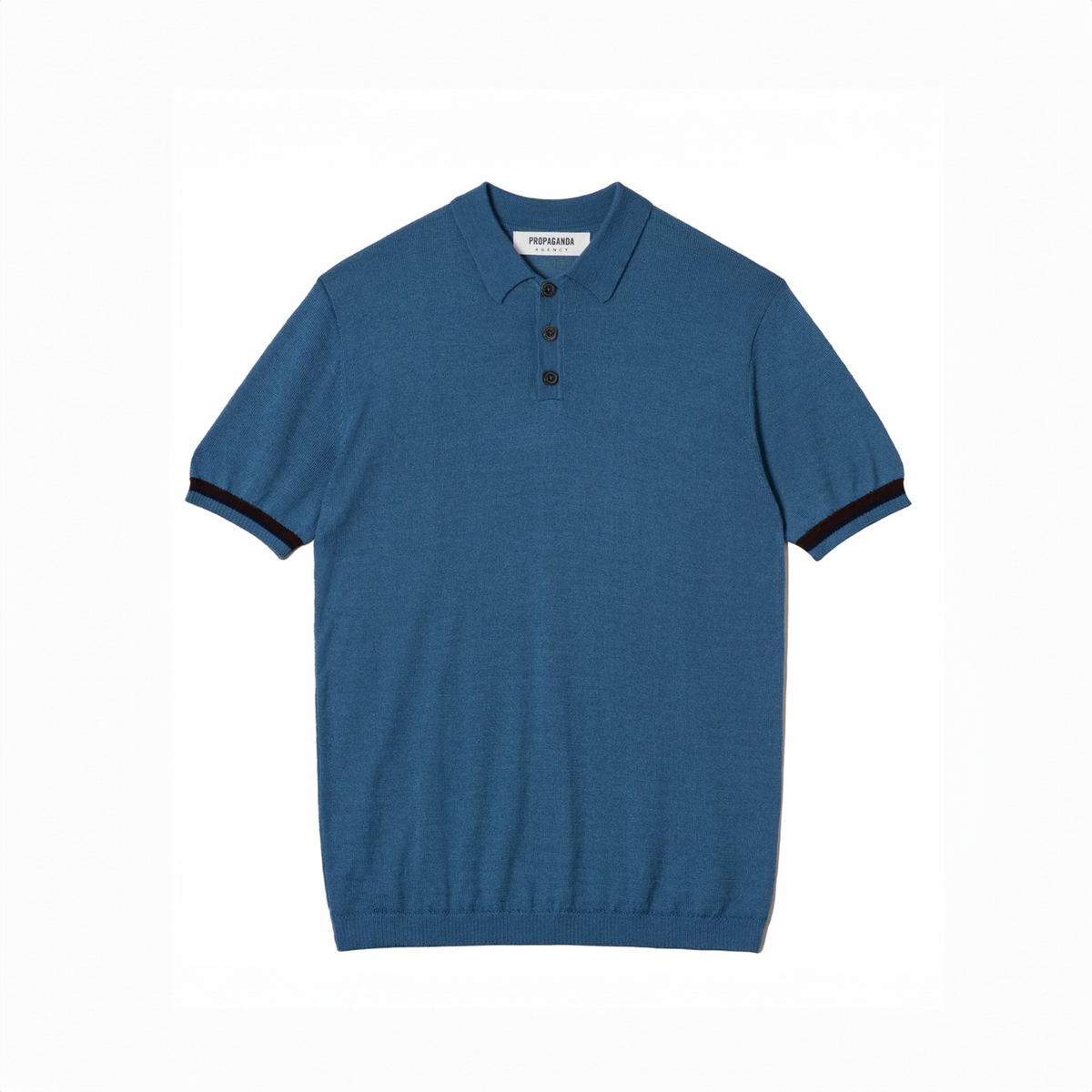 PROPAGANDA AGENCY SOLID KNIT POLO - Ready To Wear