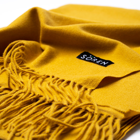 Ultra Soft Scarf - Mustard